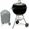 Pack Weber Barbecue à Charbon Classic Kettle 57 Cm Noir - Une Housse De Protection Imperméable -France Barbecue Soldes Boutique 58040161 1