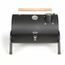 Barbecue Fumoir Portable 33.5x22cm Noir - Doc269 - Livoo - Noir