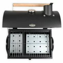 Barbecue Fumoir Portable 33.5x22cm Noir - Doc269 - Livoo - Noir -France Barbecue Soldes Boutique 58107781 4