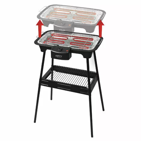 Camry CR6612 Gril Électrique Avec Socle Amovible, Réglage De La Température Grille 37 X 21 Cm 2400W 4 Camry CR6612 Gril Électrique Avec Socle Amovible, Réglage De La Température Grille 37 X 21 Cm 2400W – Image 2