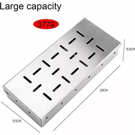 GUAZHUNIFR Boîte à Fumoir Pour Barbecue,Acier Inoxydable Fumé Boîte,fumoir Viande Et Poisson,pour Intérieur Extérieur Charbon De Bois Barbecue Grill Grill Viande.,GU.B/bon 6 GUAZHUNIFR Boîte à Fumoir Pour Barbecue,Acier Inoxydable Fumé Boîte,fumoir Viande Et Poisson,pour Intérieur Extérieur Charbon De Bois Barbecue Grill Grill Viande.,GU.B/bon – Image 4