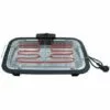 MEDIA WAVE STORE ® Barbecue électrique De Table JORDAN Grille En Acier JGB301G 2200W 37x21 Cm