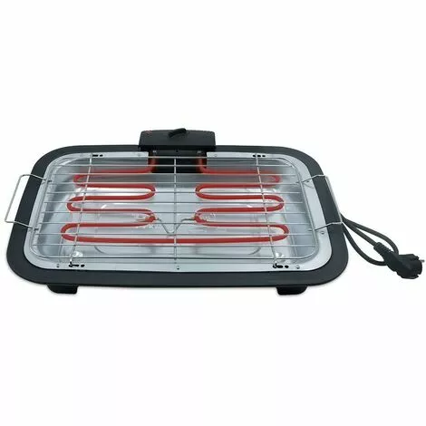MEDIA WAVE STORE ® Barbecue électrique De Table JORDAN Grille En Acier JGB301G 2200W 37x21 Cm 3 MEDIA WAVE STORE ® Barbecue électrique De Table JORDAN Grille En Acier JGB301G 2200W 37x21 Cm