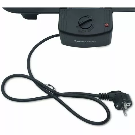 MEDIA WAVE STORE ® Barbecue électrique De Table JORDAN Grille En Acier JGB301G 2200W 37x21 Cm 6 MEDIA WAVE STORE ® Barbecue électrique De Table JORDAN Grille En Acier JGB301G 2200W 37x21 Cm – Image 4