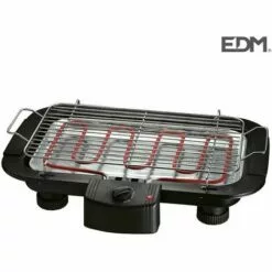 Barbecue électrique 2000w 47,5x30x11cm Edm