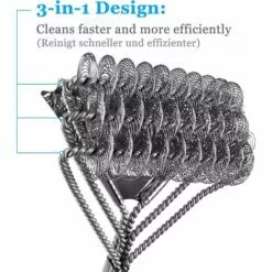 ZOLGINAH Brosse Barbecue, Brosse De Nettoyage Barbecue, 18 Pouces De Long, Pour Grille à Gaz, Grille Au Charbon De Bois Et Grille électrique (Brosse Nettoyage Barbecue) 9 ZOLGINAH Brosse Barbecue, Brosse De Nettoyage Barbecue, 18 Pouces De Long, Pour Grille à Gaz, Grille Au Charbon De Bois Et Grille électrique (Brosse Nettoyage Barbecue) -France Barbecue Soldes Boutique 59344192 3