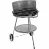 BBQ Barbecue à Charbon De Bois Sur Roulettes Avec Grille Réglable - 47x47cm -France Barbecue Soldes Boutique 59408929 1
