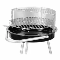 BBQ Barbecue à Charbon De Bois Sur Roulettes Avec Grille Réglable - 47x47cm -France Barbecue Soldes Boutique 59408929 3