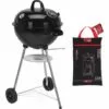 BBQ Collection Barbecue Au Charbon De Bois Sur Roulettes Avec Thermomètre - Ø47 Cm Incl. Cover 2 BBQ Collection Barbecue Au Charbon De Bois Sur Roulettes Avec Thermomètre - Ø47 Cm Incl. Cover -France Barbecue Soldes Boutique 59409046 1