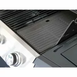 Barbecue à Gaz Soleto 3 Brûleurs + 1 Brûleur Latéral - Jardideco - Noir -France Barbecue Soldes Boutique 59591208 3