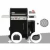 Barbecue à Gaz Intelligent Weber Spirit EPX-325S GBS + Housse + Plancha - Noir
