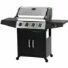 BIGHORN BBQ De Gaz - Noir+argent -France Barbecue Soldes Boutique 60052022 1