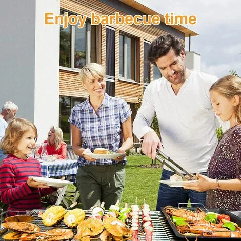 PESCE Barbecue Charbon, BBQ Barbecue à Charbon De Table En Acier Inoxydable Pliable Four Grille De Cuisson Démontable Pour 5-10 Personnes Pour Barbecue De Jardin Extérieur Camping 7 PESCE Barbecue Charbon, BBQ Barbecue à Charbon De Table En Acier Inoxydable Pliable Four Grille De Cuisson Démontable Pour 5-10 Personnes Pour Barbecue De Jardin Extérieur Camping – Image 5