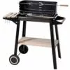 BBQ Barbecue Rectangulaire Au Charbon De Bois 54x34x6,5cm