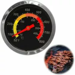 MEZHENG Barbecue En Acier Inoxydable Barbecue Fumoir Gril Thermomètre Jauge De Température 10-400 ℃ Thermomètre Barbecue -France Barbecue Soldes Boutique 61310098 3