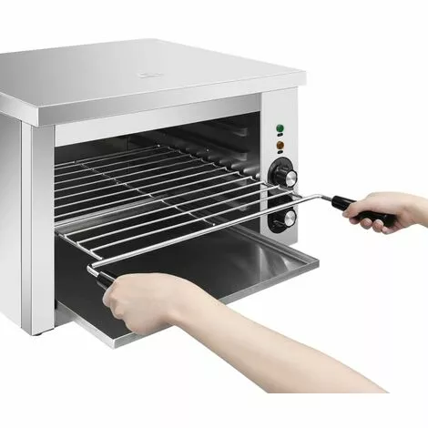FIMEI Salamandre Gastronorm électrique 3000 W Acier Inoxydable 5 FIMEI Salamandre Gastronorm électrique 3000 W Acier Inoxydable – Image 3