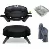 Pack NAPOLEON Barbecue électrique TravelQ PRO285E - Housse - Gants - Récipients à Graisse