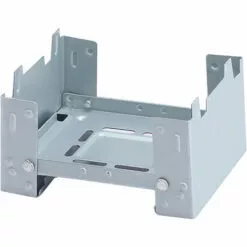 LIFCAUSAL Réchaud Pliant De Camping Réchaud à Combustible à Alcool Solide Réchaud à Barbecue Pliable Pour Les Voyages, La Randonnée, Le Camping, Le Pique-nique, Le Barbecue (argent)