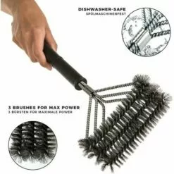 SINCèREETALI Brosse Barbecue - Nettoyage Grill BBQ - Accessoire Barbecues - Electrique, Gaz, Charbon - Acier Inoxydable -France Barbecue Soldes Boutique 63820916 2