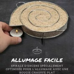 ARC-EN-CIéL Spirale Fumoir à Froid - Fumoir Serpentin - Générateur De Fumée - Pour Fumer Dans Le Gril Bouilloire - Rondes -Arcenciél -France Barbecue Soldes Boutique 64126301 3