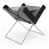 BF Barbecue Extérieur Au Charbon De Bois Petit Gril Pliant Portable (noir)