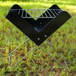 BF Barbecue Extérieur Au Charbon De Bois Petit Gril Pliant Portable (noir) -France Barbecue Soldes Boutique 64387162 2
