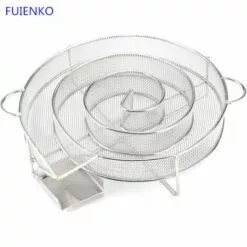 Boîte De Fumoir De GranuleBoîte De Fumoir Coleur De Argent 21x18x4.5cm FUIENKO