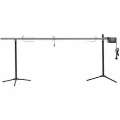 TANCYCO Gril De Barbecue Automatique Avec Moteur Inox 207x45x81 Cm