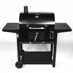 Barbecue à Charbon 42.5x33cm Avec Chariot - 306446 - Somagic - Noir