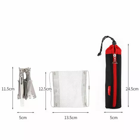 BDD Poêles De Camping à Bois Pique-nique Barbecue Cuisinière/potable Pliant En Acier Inoxydable 6 BDD Poêles De Camping à Bois Pique-nique Barbecue Cuisinière/potable Pliant En Acier Inoxydable – Image 4