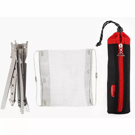 BDD Poêles De Camping à Bois Pique-nique Barbecue Cuisinière/potable Pliant En Acier Inoxydable 7 BDD Poêles De Camping à Bois Pique-nique Barbecue Cuisinière/potable Pliant En Acier Inoxydable – Image 5