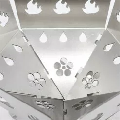 BDD Camping En Plein Air En Acier Inoxydable Barbecue Poêle à Bois Pliable Portable Fire Rack -France Barbecue Soldes Boutique 65376385 4