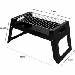 BDD Mini Gril Portatif De Camping Avec Le Camping Extérieur De Poêle à Bois De Filet De Barbecue -France Barbecue Soldes Boutique 65376388 5
