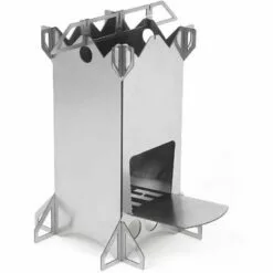 BDD Mini Brûleur Compact Pliable De Poêle à Bois Pour Le Camp Extérieur De Pique-nique Faisant Cuire Le BBQ