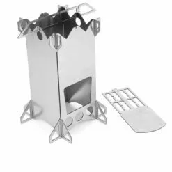 BDD Mini Brûleur Compact Pliable De Poêle à Bois Pour Le Camp Extérieur De Pique-nique Faisant Cuire Le BBQ -France Barbecue Soldes Boutique 65376391 3