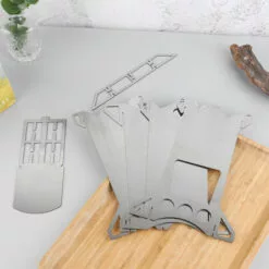 BDD Mini Brûleur Compact Pliable De Poêle à Bois Pour Le Camp Extérieur De Pique-nique Faisant Cuire Le BBQ -France Barbecue Soldes Boutique 65376391 4