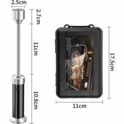 OSQI Lot De 2 Lampes De Barbecue à LED Avec Base Magnétique Rotation à 360 Degrés Flexible Réglable Pour Barbecue, Camping, Fête, Extérieur -France Barbecue Soldes Boutique 65501079 2