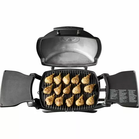 Barbecue à Gaz Weber Q 1200 Noir 4 Barbecue à Gaz Weber Q 1200 Noir – Image 2