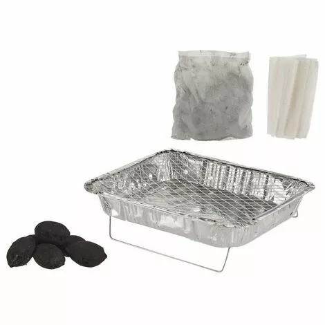 BRICOMARTEAU Barbecue Jetable Charbon (31 X 25 Cm) 6 BRICOMARTEAU Barbecue Jetable Charbon (31 X 25 Cm) – Image 4