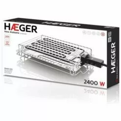 BRICOMARTEAU Grill Haeger New Alabama 2400W (395 X 275mm) -France Barbecue Soldes Boutique 65997473 2