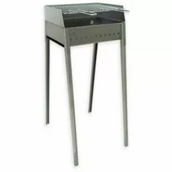 LISA Barbecue Portatif Cuisson Au Charbon De Bois En Fer Avec Grille 40×30 Vesuvio -France Barbecue Soldes Boutique 66374562 3