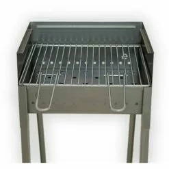 LISA Barbecue Portatif Cuisson Au Charbon De Bois En Fer Avec Grille 40×30 Vesuvio -France Barbecue Soldes Boutique 66374562 4