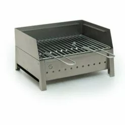 LISA Barbecue Portatif Cuisson Au Charbon De Bois En Fer Avec Grille 40×30 Vesuvio -France Barbecue Soldes Boutique 66374562 5