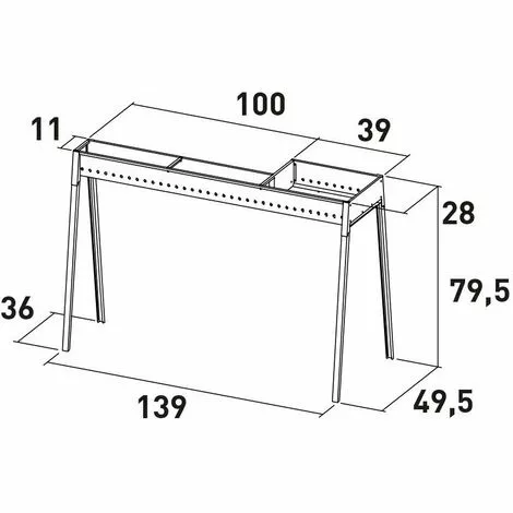 LISA Fornacella Grill à Charbon De Bois Broche Et Canal De Rôtissage Torino 100+40 6 LISA Fornacella Grill à Charbon De Bois Broche Et Canal De Rôtissage Torino 100+40 – Image 4