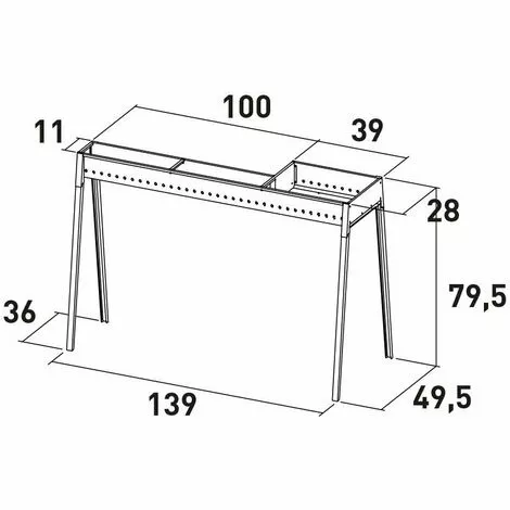 LISA Gril Pour Brochette Cuisson Charbon De Bois Avec Kit Parois Barbecue Milano 100+40 Plus 5 LISA Gril Pour Brochette Cuisson Charbon De Bois Avec Kit Parois Barbecue Milano 100+40 Plus – Image 3