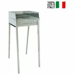 LISA Barbecue Portatif Cuisson Charbon De Bois Avec Grille 40×30 Stromboli -France Barbecue Soldes Boutique 66374719 2