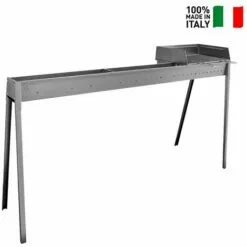 LISA Fornacella Grilloir à Charbon De Bois Avec Kit De Cloison Torino 80+40 Plus -France Barbecue Soldes Boutique 66374720 2