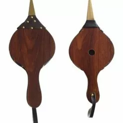 Soufflets De CheminéE Soufflet CheminéE Barbecue Soufflerie D'air En Bois Soufflets Suspendus Utilisé Pour Faire Un Feu Pour CheminéE Et Barbecue Au Charbon De Bois De Camping En Plein Air Brun Foncé 39x17cm -Adélala -France Barbecue Soldes Boutique 66384917 3