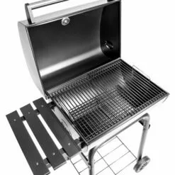 TECTAKE Barbecue Multifonctions, Grill, Fumoir Avec Thermomètre 48 Cm X 85 Cm X 123 Cm Noir - Noir 11 TECTAKE Barbecue Multifonctions, Grill, Fumoir Avec Thermomètre 48 Cm X 85 Cm X 123 Cm Noir - Noir -France Barbecue Soldes Boutique 66851048 5