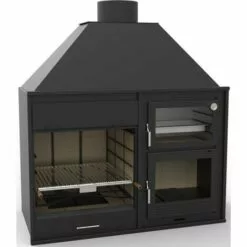 FM CALEFACCION Barbecue Charbon Bois FM FUSION 160 Avec Four